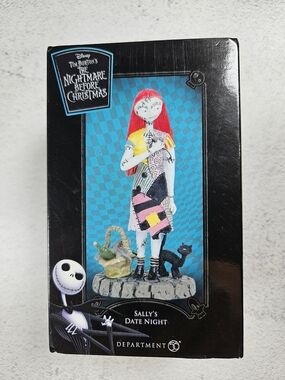 Disney Tim Burton Sally's Date Night Figurine Red & Multicolor Department 56 NIB